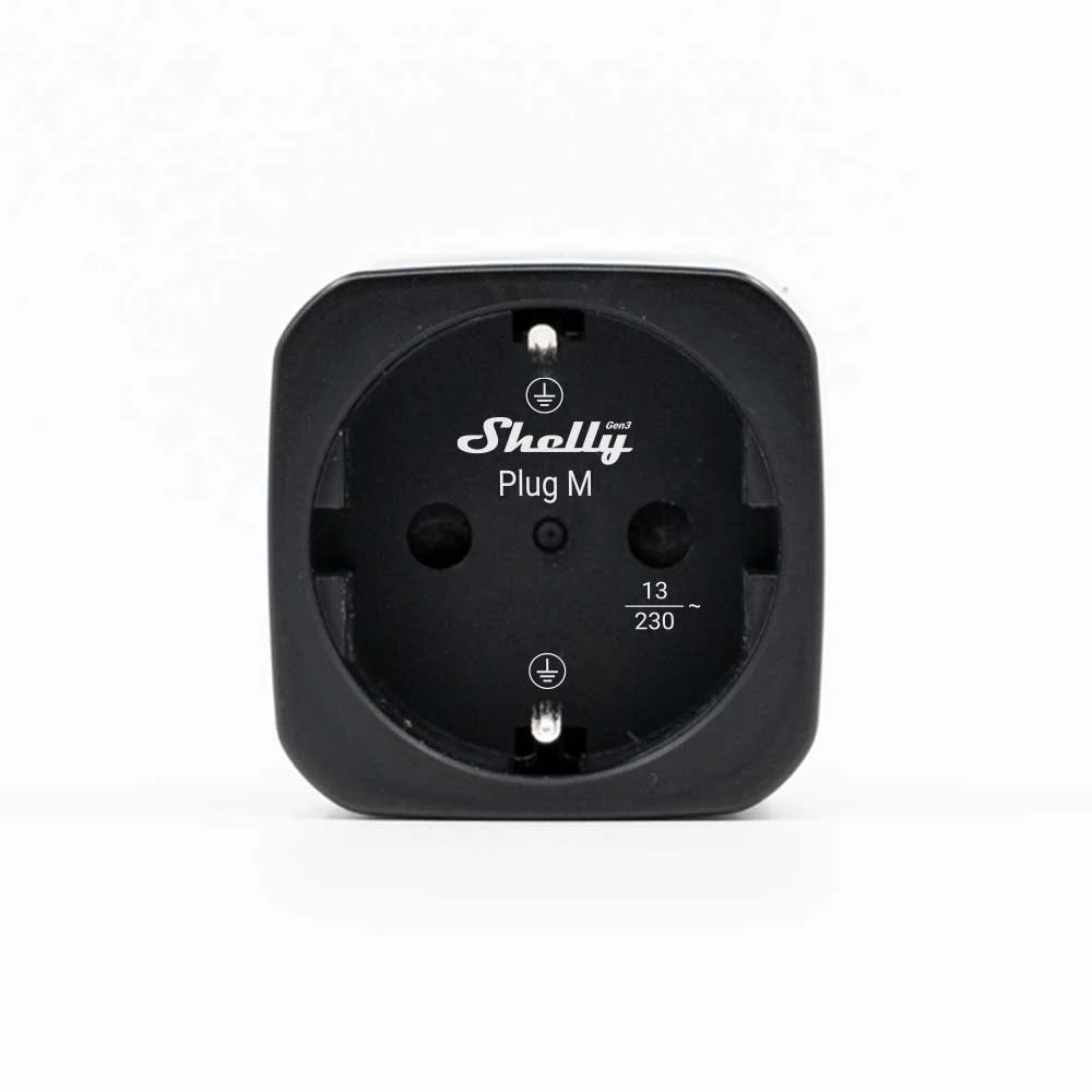Shelly Plug M Gen3 Black 2-pack - Image 2