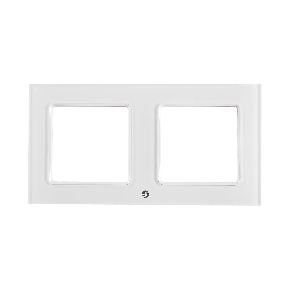 Shelly Frame for Wall Switch White x2